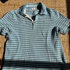 Men’s Lacoste polo golf shirt.